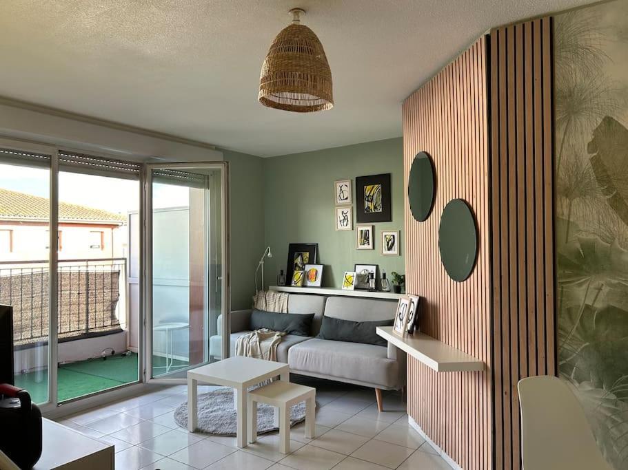Appartement Cosy Agen Centre Avec Lit King Size Bagian luar foto